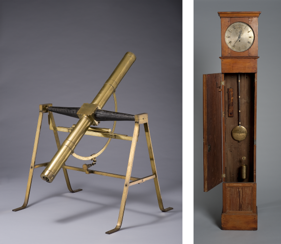 Telescope and clock