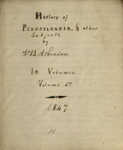 title page