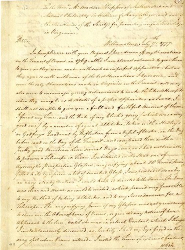 manuscript document page one