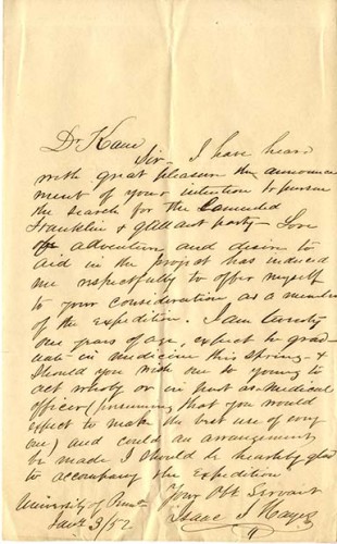 manuscript letter