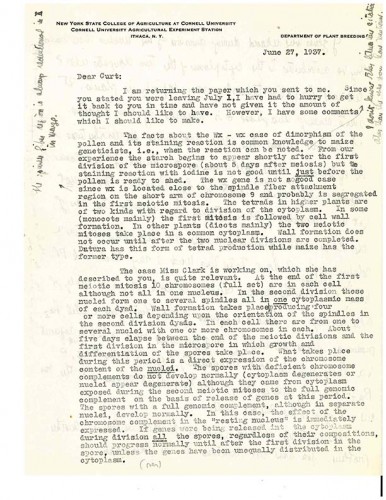 black typewritten text on white paper with annotations