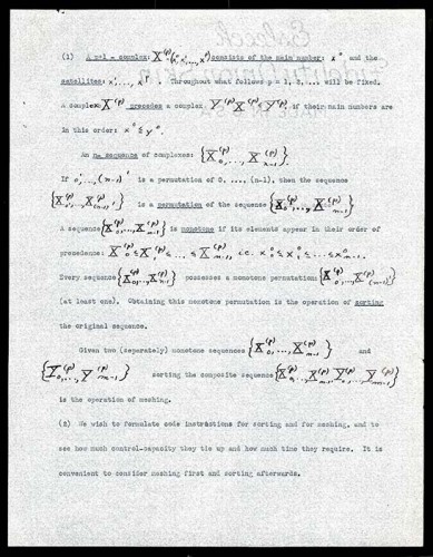 black typewritten text on white paper with annotations