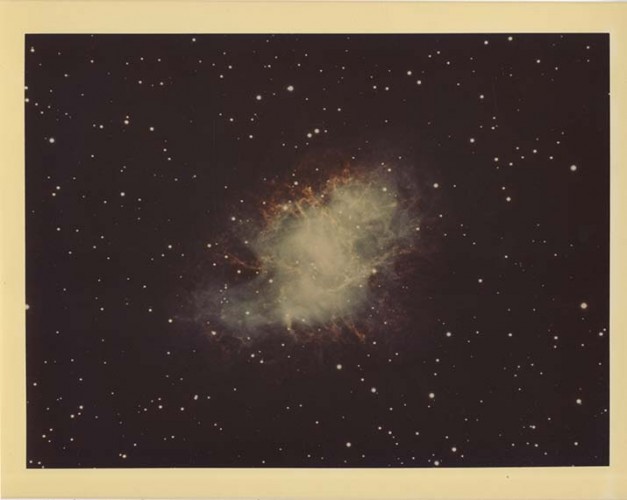 photograph of constellation (Crab Nebula)