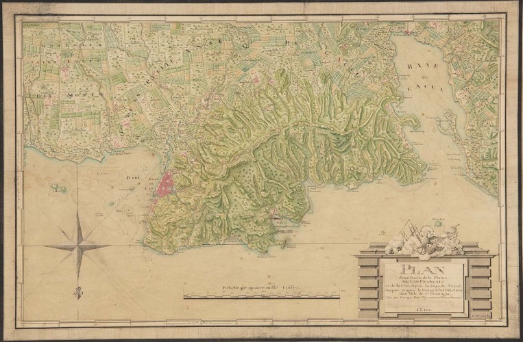 Plan de la Plaine du Cap Français