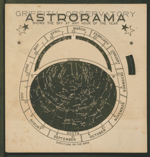 scan of black-and-white printed astrorama