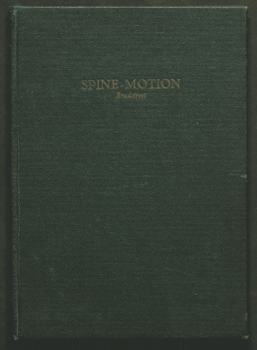 cover of book spine motion