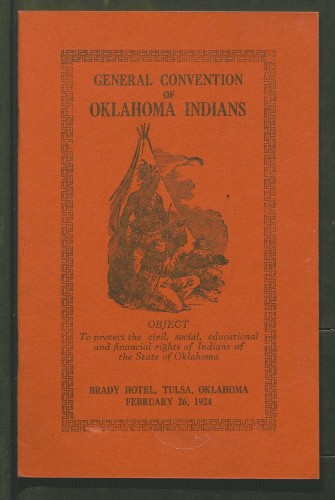 cover of orange pamphlet