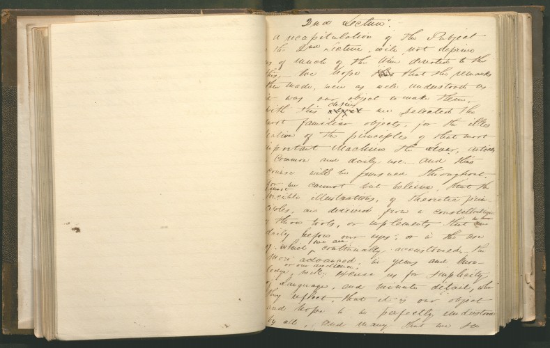 interior manuscript text