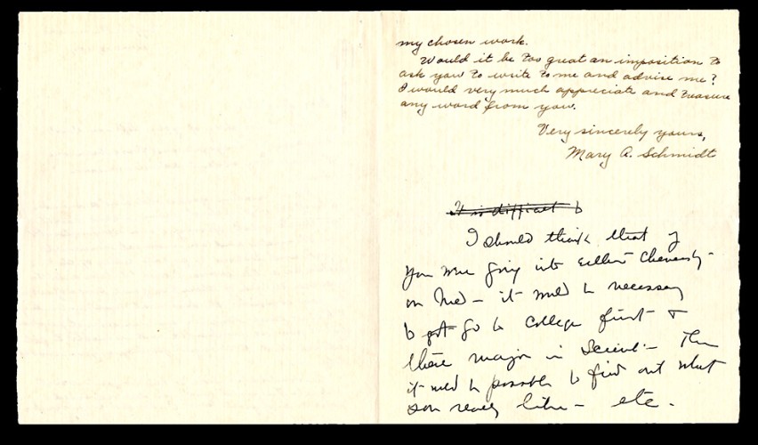 Letter to Florence Sabin