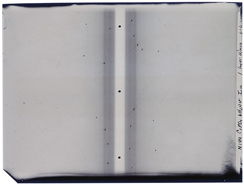 Chromium phosphate: Print from Original Negative, Tracing, and Envelope