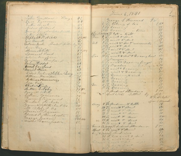 list of accounts