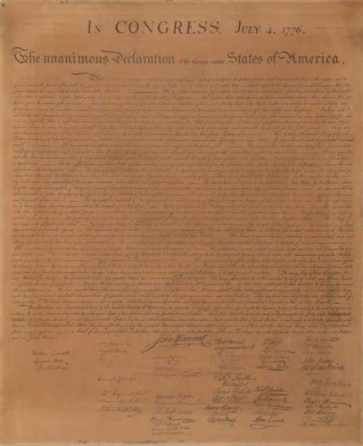 Stone's Declaration of Independence