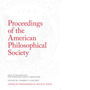 Proceedings Volume 164: Number 2 Cover
